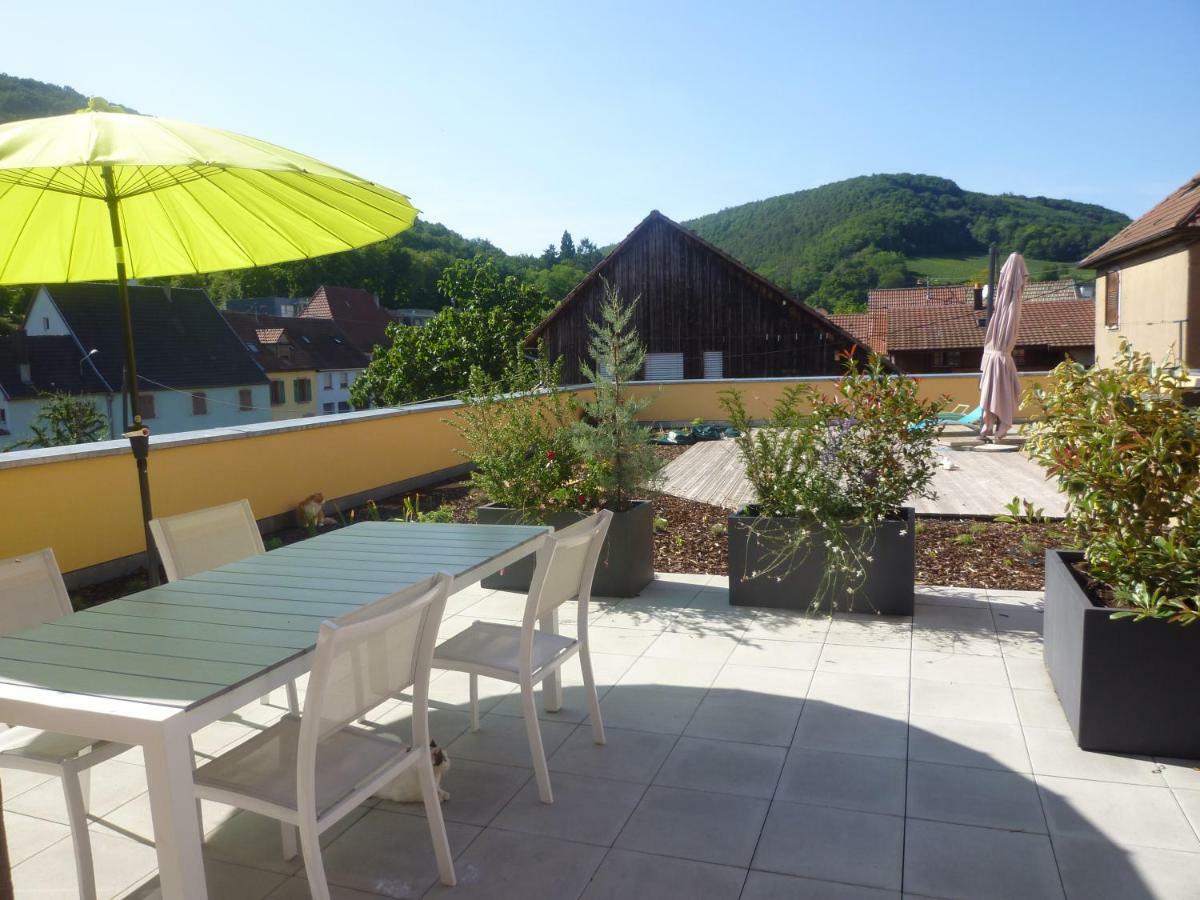 La Tete Au Soleil Apartment Soultzmatt Luaran gambar
